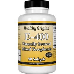 E-400 IU 90 Softgels HEALTHY Origins Healthy Origins