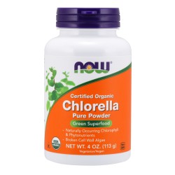 Chlorella Powder, Organic - 4 oz. Now Foods
