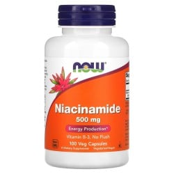 Niacinamide, 500 mg, 100 Veg Capsules Now foods NOW