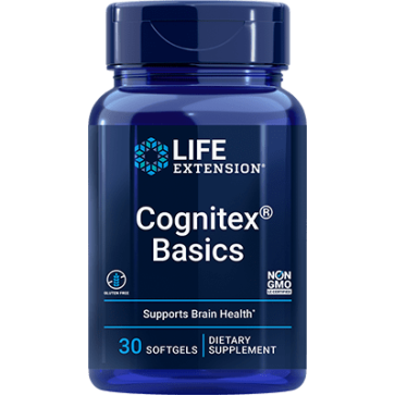Cognitex Basics (30 softgels) - Life Extension Life Extension