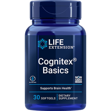 Cognitex Basics (30 softgels) - Life Extension Life Extension