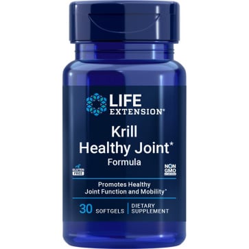 Krill Healthy Joint Formula, 30 Softgels Life Extension Life Extension