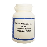 Melatonina 5mg (100 tabs) - Emporio Pharma