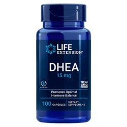 DHEA 15mg (100 cápsulas) - Life Extension