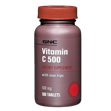 Vitamina C 500mg 100 tabletes - GNC GNC