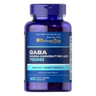 Gaba 750mg (90 cápsulas) - Puritan's Pride