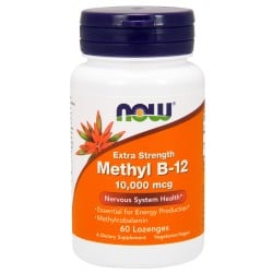 Methyl B-12 10,000 mcg - 60 Loz. Now Foods