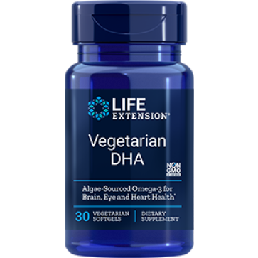 Vegetarian DHA, 30 vegetarian softgels Life Extension