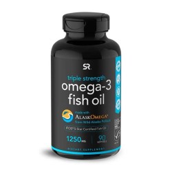 Omega-3 Fish Oil Alaska - Importado - Sports Research