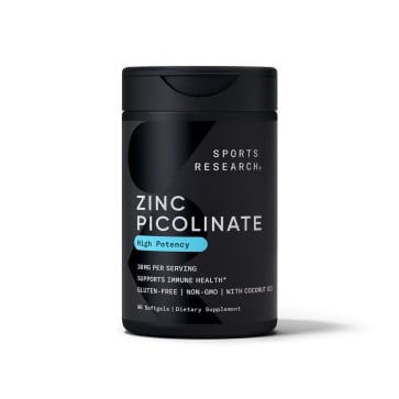 Zinc Picolinate 50mg (60 softgels) SR Sports Research