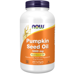 Pumpkin Seed Oil, 1,000 mg, 200 Softgels Now foods Now