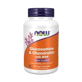 Glucosamine & Chondroitin with MSM - 90 Veg Capsules