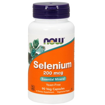 Selenium 200 mcg - 90 Veg Capsules Now Foods