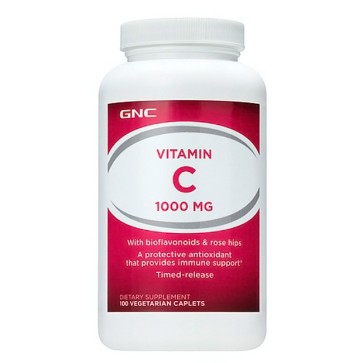 Vitamina C 1000mg 100 cápsulas - GNC