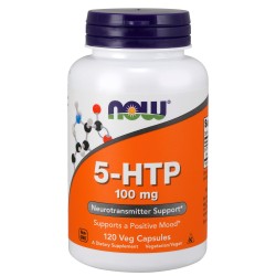 5-HTP 100 mg - 120 Veg Capsules Now Foods