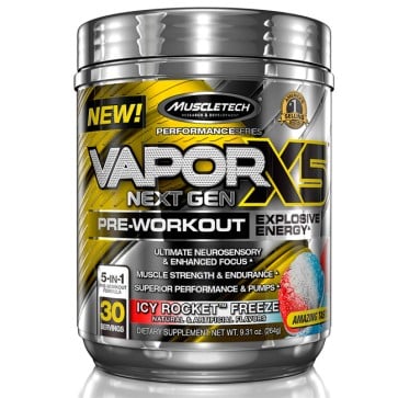 Nano Vapor X5 Next Gen 30 doses - MuscleTech