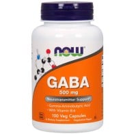 Gaba 500mg (100 cápsulas) - Now Foods