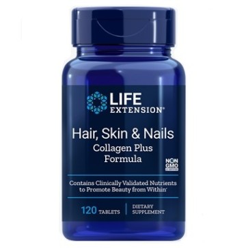 Hair Skin Nails 120 tabs LIFE Extension Life Extension