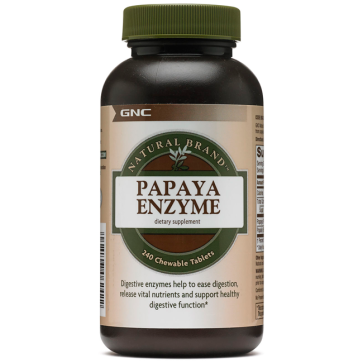 Papaya Enzyme (240 tabs) - GNC