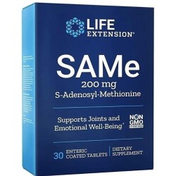 SAMe 200mg (30 tabletes) - Life Extension Life Extension