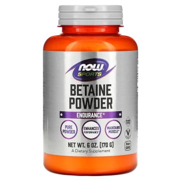 Sports, Betaine Powder, 6 oz (170 g) Now Now