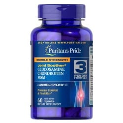 Double Strength Glucosamina MSM - Puritan's Pride - Importado