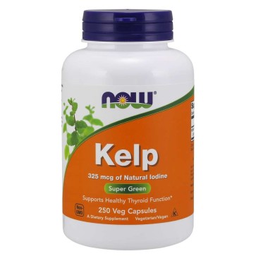 Kelp 325 mcg 250Veg Capsules Now foods Now Foods