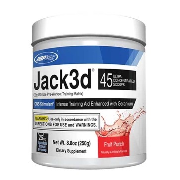 Jack 3d Pré Workout (45 doses) 250g USP Labs