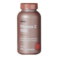 Vitamina C 1000mg 100 Caplets com Rose Hips - GNC