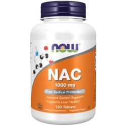 NAC 1000 mg 120 Tablets Now Now Foods
