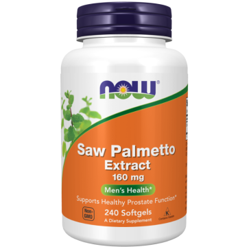 Saw Palmetto Extract, Men's Health, 160 mg, 240 Softgels Now foods Now