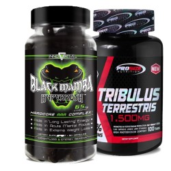 Combo: Tribulus Terrestris 1,500mg - Pro Size + Black Mamba - Innovative