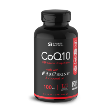 CoQ-10 100mg 120s Sports Research Sports Research
