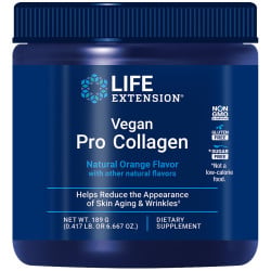 Life Extension, Vegan Pro Collagen, Natural Orange, 6.667 oz (189 g) Life Extension