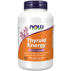 Thyroid Energy, 180 Veg Capsules Now foods Now
