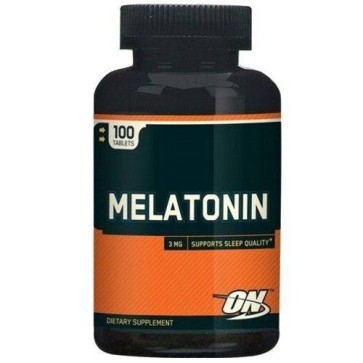 Melatonina Optimum Nutrition 3mg 100 Comprimidos | Importada Optimum Nutrition