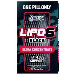 Lipo 6 Black Ultra Concentrado (72 caps) - Nutrex