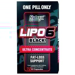 Lipo 6 Black Ultra Concentrado (72 caps) - Nutrex