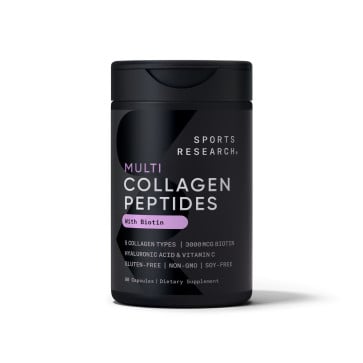 Multi Collagen Complex + Biotin 3000mcg (90 capsules) SR Sports Research