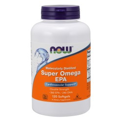Super Omega EPA, Double Strength - 120 Softgels Now Foods