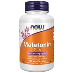 MELATONIN 5mg 180 VCAPS Now foods Now