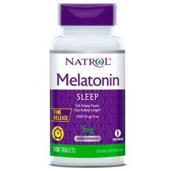 Melatonina Time Release 5mg – 100 Tabletes – Natrol