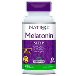 Melatonina Time Release 5mg – 100 Tabletes – Natrol