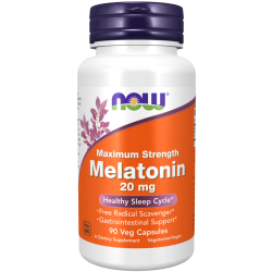 MELATONIN 20MG 90 VCAPS Now foods Now Foods