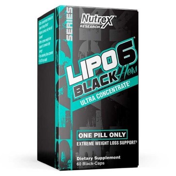 LIPO6| BLACK| UC HERS (60 CÁPSULAS) - NUTREX Nutrex