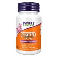 7-Keto 100mg (60 cápsulas) - Now Foods