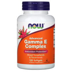 Gamma E Complex, Advanced, 120 Softgels Now foods Now