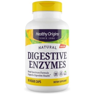 Digestive Enzymes 90 vcaps Healthy Origins Healthy Origins