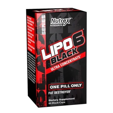 NUTREX LIPO 6 PRETO ULTRA CONCENTRADO (60 CÁPSULAS) - NUTREX Nutrex