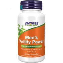 Men's Virility Power 60vcaps NOW Foods Now Foods